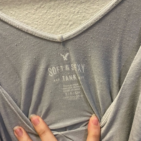 Gray blouse - Picture 3 of 3